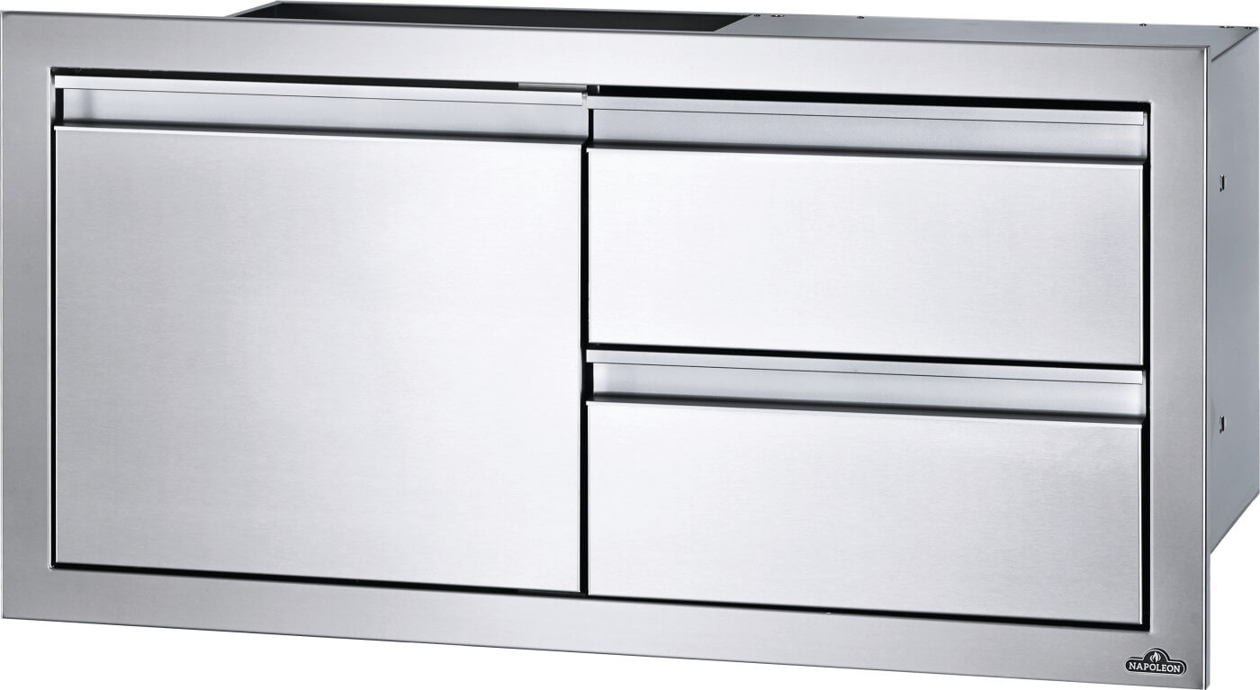 Gallery Image 0 - 36 x 16 inch Single Door & Double Drawer Combo