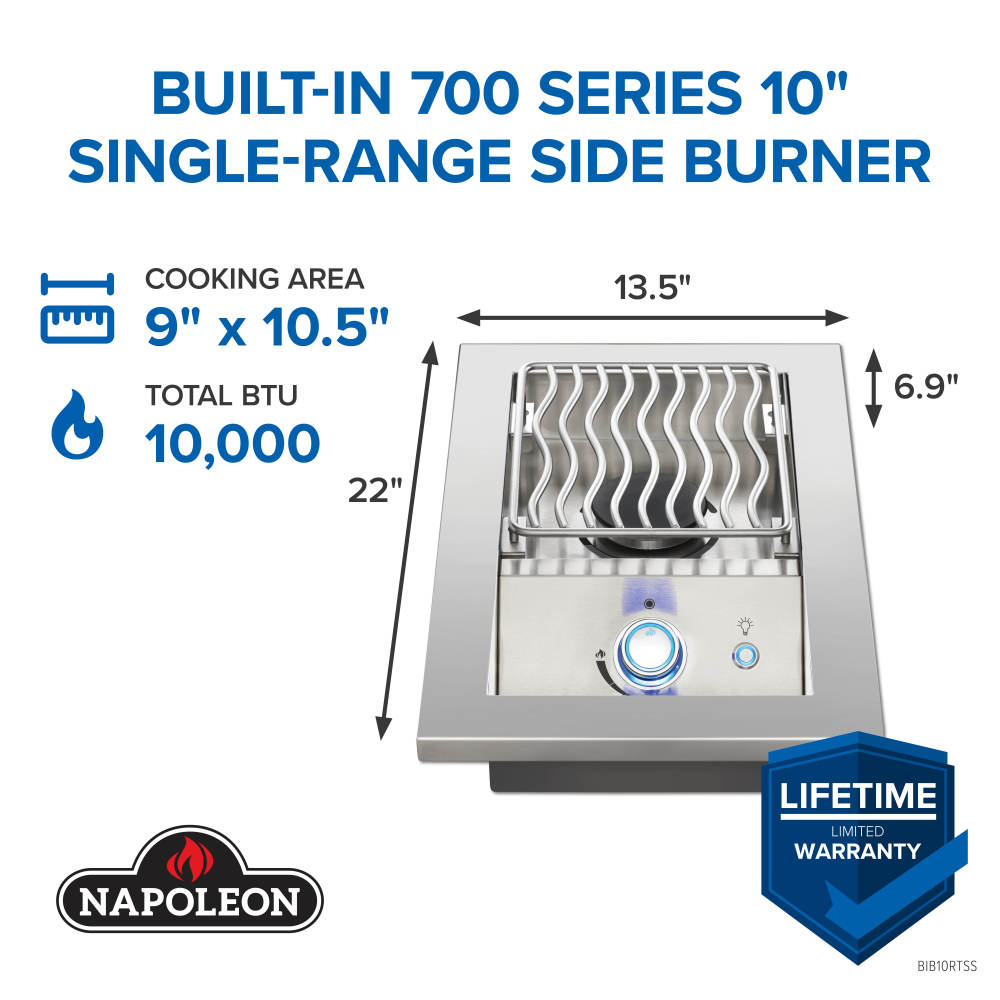Gallery Image 1 - Built-in 700 Series Single Range Top Burner