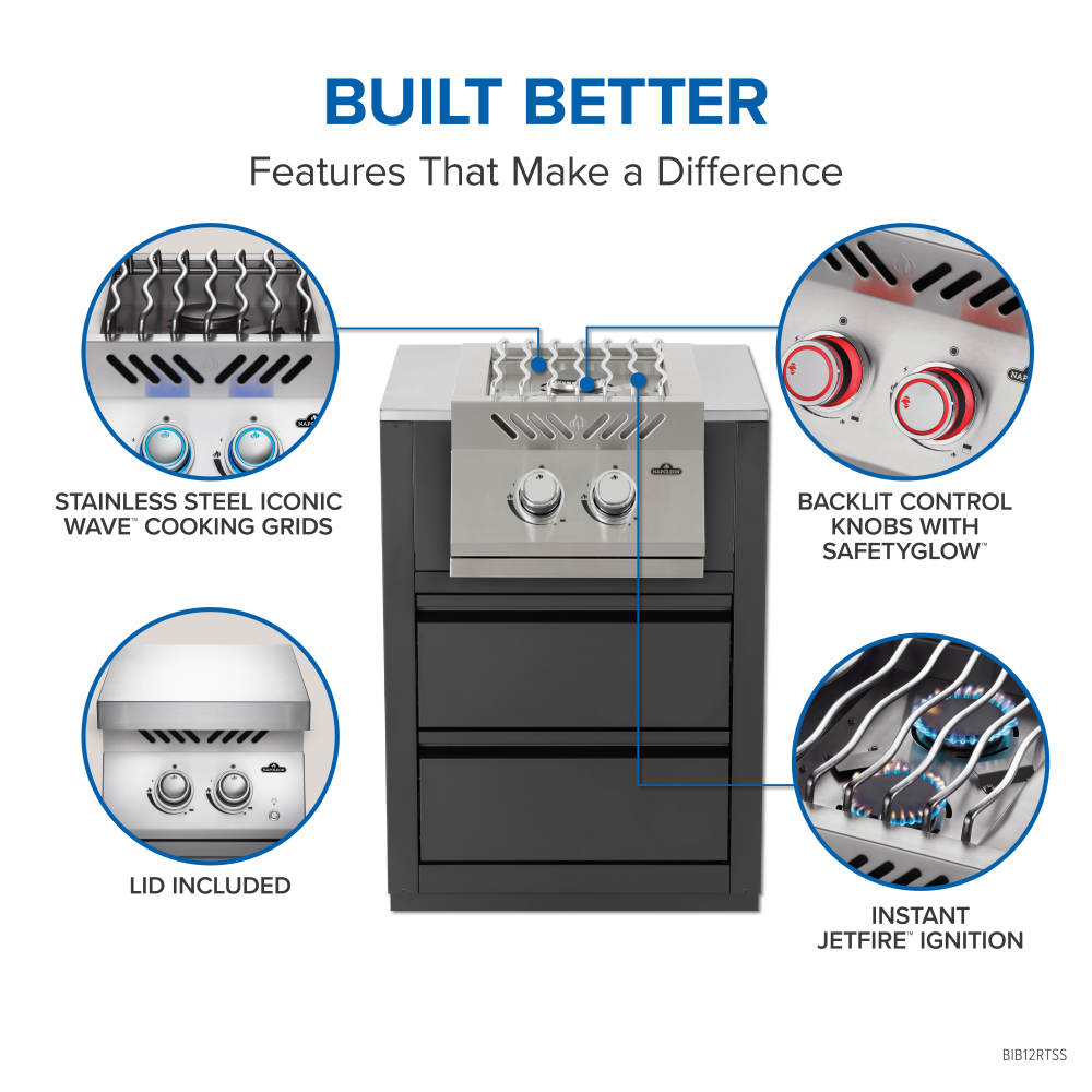 Gallery Image 4 - Built-in 700 Series Inline Dual Range Top Burner