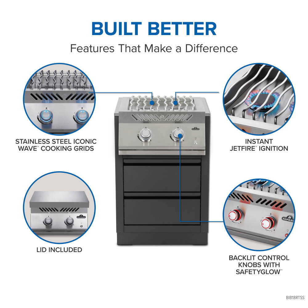 Gallery Image 5 - Built-in 700 Series Dual Range Top Burner