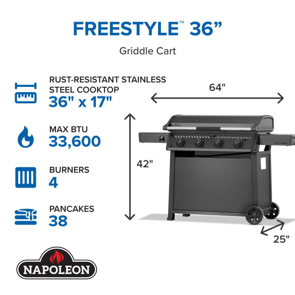 Gallery Image 2 - Freestyle™ 36 Inch Griddle