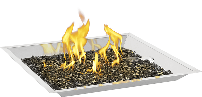 24 Square Patioflame Burner Kit, Fire Pit Burner Kit