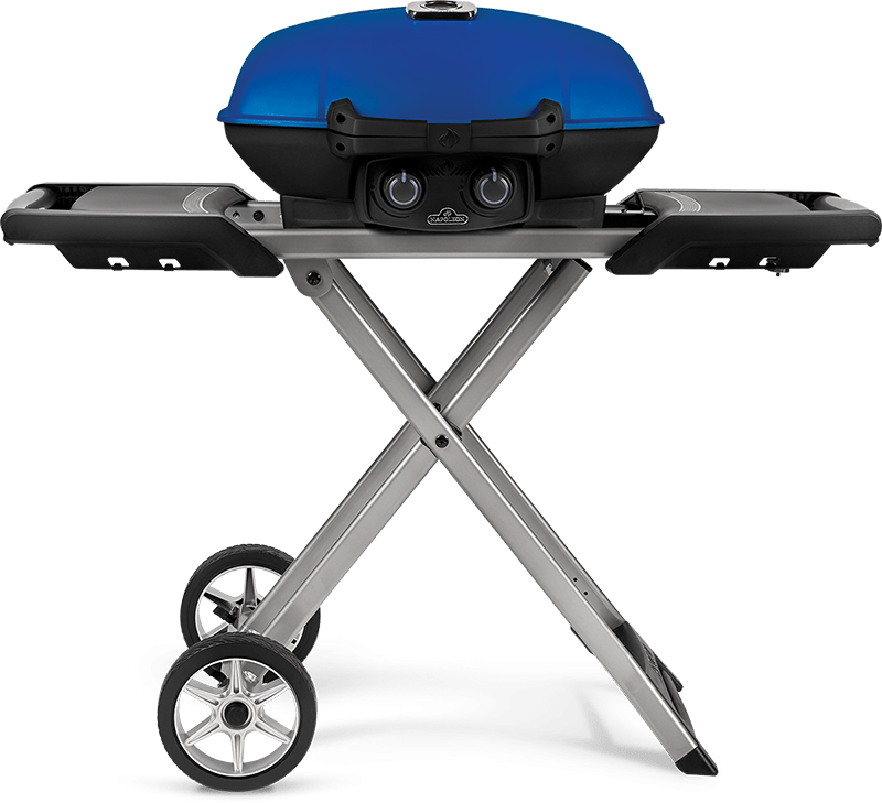 Napoleon TQ285X-BL Portable Propane Grill with Cart Blue 