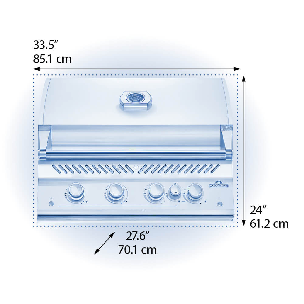 Dimension Image - Built-In 700 Series 32