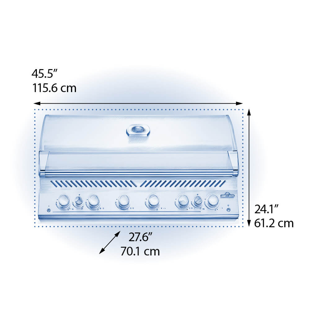 Dimension Image - Built-In 700 Series 44