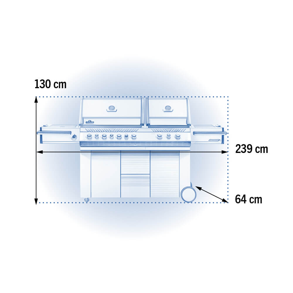 Dimension Image - Prestige® PRO 825 RSBI