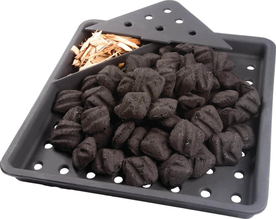 Gallery Image 0 - Cast Iron Charcoal and Smoker Tray