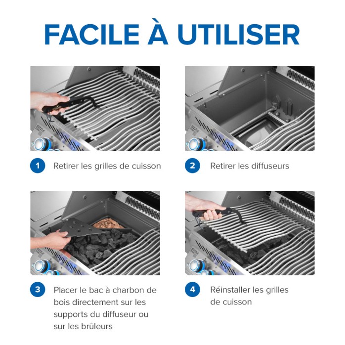 Gallery Image 5 - Cast Iron Charcoal and Smoker Tray