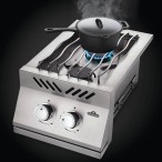 Gallery Image 5 - Built-in 500 Series Inline Dual Range Top Burner