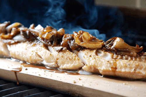 Blog - How To BBQ Fish - Planked Black Cod