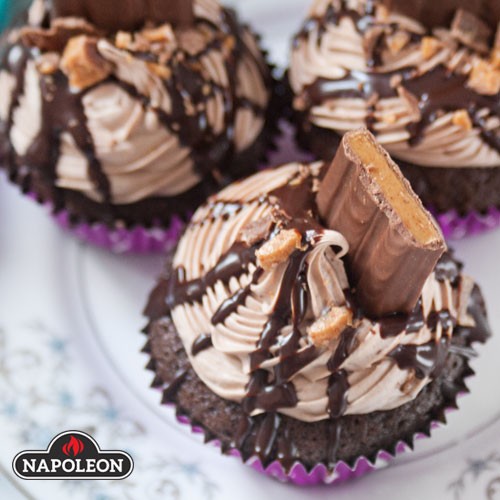 Blog - How to Bake On A BBQ - Mocha Cupcakes