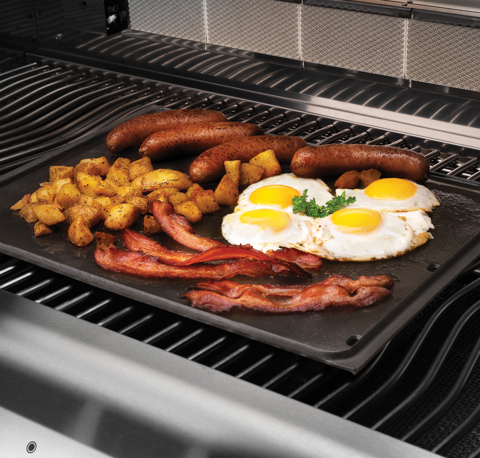 Cast Iron Griddle In-use