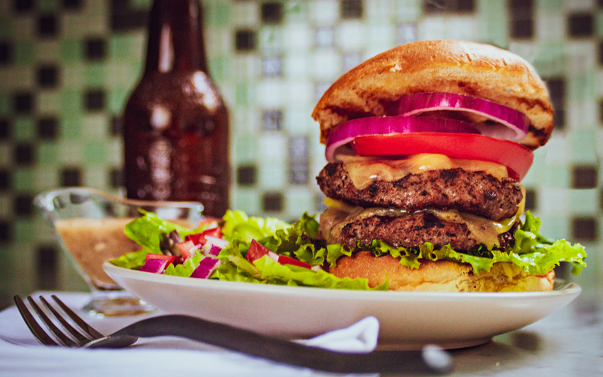 recipeBlog - Double Decker Brisket Burger - Serve