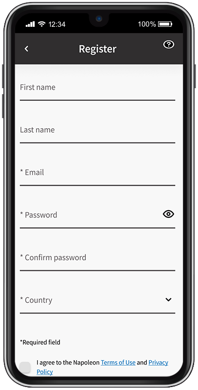 Napoleon Home App