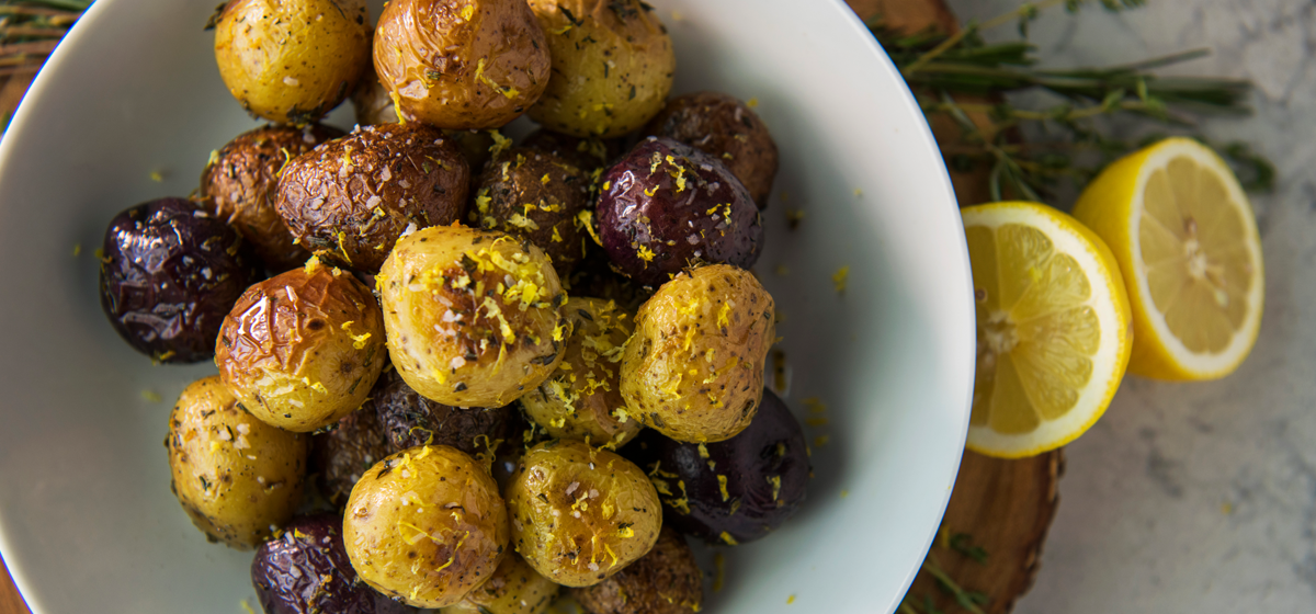 Recipe Blog - Feature - HD Recipes - Vegan Rotisserie Potatoes