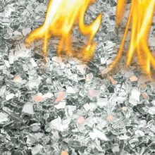 Clear Glass Embers