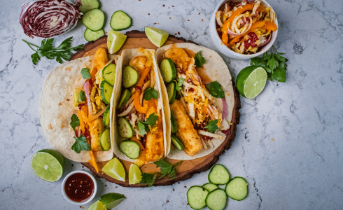 Recipe Blog - Halloumi Tacos - Feature