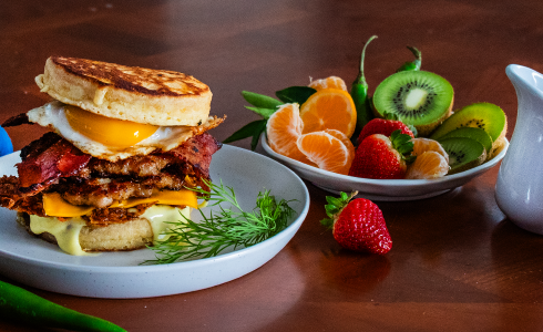 Recipe Blog - Feature- Breakfast Smashburger