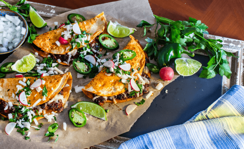 Recipe Blog - Chorizo Smash Tacos - Feature
