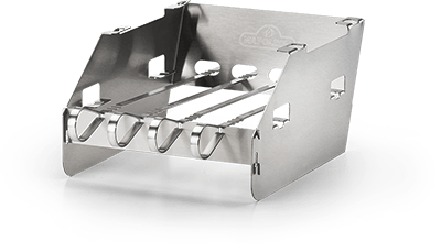 Side Burner Windshield - Small with Skewer Rack - 71302