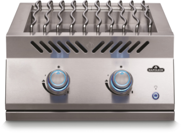 Built-in 700 Series Dual Range Top Burner Dual Range Top Drop-In Burner - BIB18RTPSS-CE
