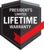 President's Limited Lifetime Warranty